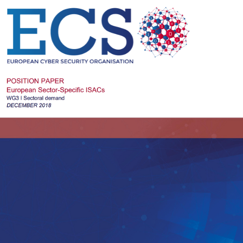 Position paper: European Sector-Specific ISACs