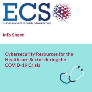 Information sheet: cybersecurity resources for the heathcare sector during the COVID-19 crisis