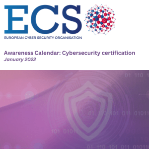 January 2022 Awareness Calendar: Cybersecurity certification
