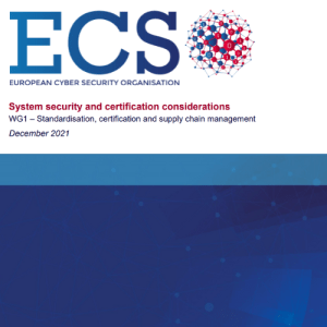System security and certfication considerations
