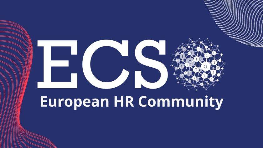 A decorative visual for ECSO's European HR Community.