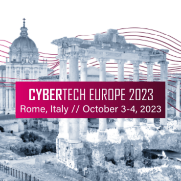 The visual for Cybertech Europe 2023.