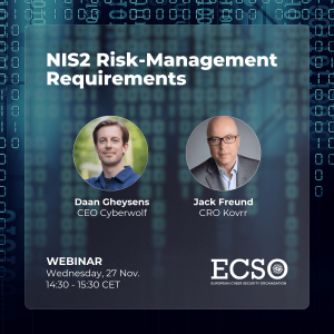 20241127 NIS2 Risk-Management Webinars SM Visual ECSO CISO Community