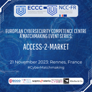 A visual for the ECCC Access-2-Market event taking place in Rennes.